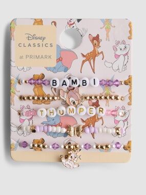Disney Classics Beaded Bracelet Set - Bambi & Thumper